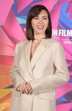JESSICA HENWICK at Gglass Onion: A Knives Out Mystery Photocall at BFI London Film Festival 10/16/2022