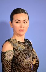 JESSICA HENWICK at Gglass Onion: A Knives Out Mystery Premiere at BFI London Film Festival 10/16/2022