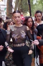 JESSICA HENWICK Heading to Glass Onion: A Knives Out Mystery European Premierein London 10/16/2022