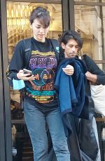 JESSICA HENWICK Leaves Her Hotel in London 10/18/2022
