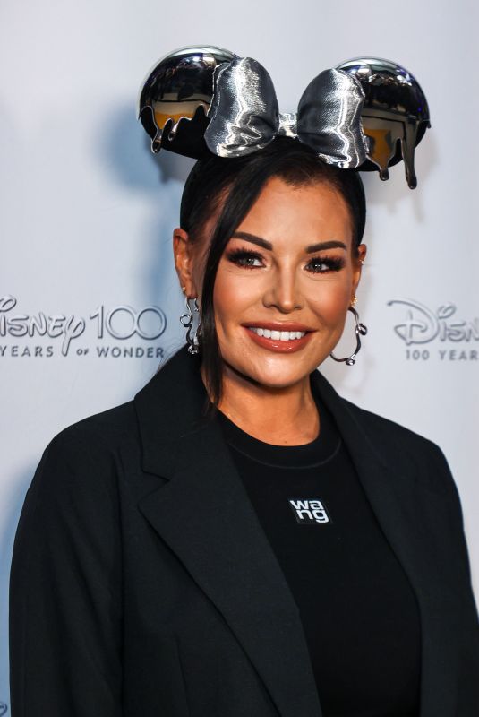 JESSICA WRIGHT at Disney100 Event at Banking Hall in London 10/27/2022