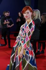JESSIE BUCKLEY at Women Talking Premiere at 66th BFI London Film Festival 10/12/2022