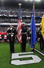 JOJO LEVESQUE Sings National Anthem at Allegiant Stadium 10/23/2022