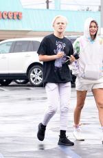 JOJO SIWA and AVERY CYRUS Out in Burbank 01/15/2022