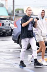 JOJO SIWA and AVERY CYRUS Out in Burbank 01/15/2022