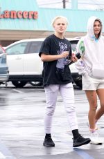 JOJO SIWA and AVERY CYRUS Out in Burbank 01/15/2022