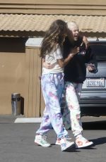 JOJO SIWA and AVERY CYRUSat a Gas Station in Los Angeles 10/19/2022