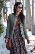 JORDANA BREWSTER Out and About in Santa Monica 10/20/2022
