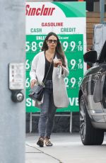 JORDANA BREWSTER Out for Morning Starbucks Coffee in Brentwood 10/21/2022