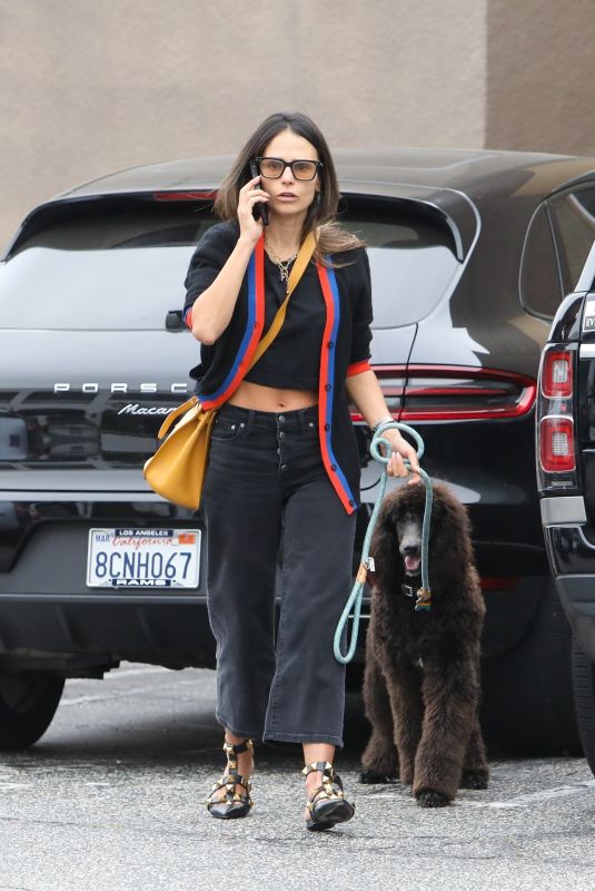 JORDANA BREWSTER Out with Her Dog to Caffe Luxxe in Pacific Palisades 10/12/2022