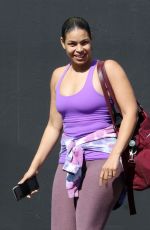 JORDIN SPARKS and Brandon Armstrong Leaves Dance Studio in Los Angeles 10/21/2022