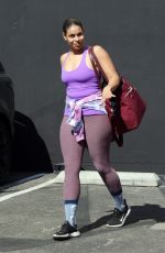 JORDIN SPARKS and Brandon Armstrong Leaves Dance Studio in Los Angeles 10/21/2022