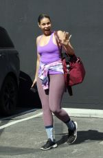 JORDIN SPARKS and Brandon Armstrong Leaves Dance Studio in Los Angeles 10/21/2022