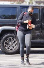 JORDIN SPARKS Arrives at DWTS Studios in Los Angels 10/07/2022