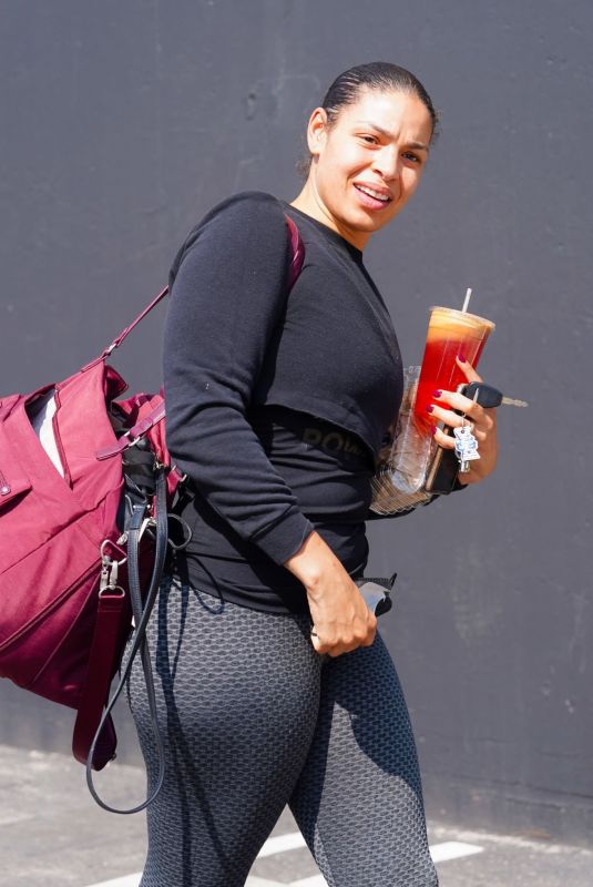 JORDIN SPARKS Arrives at DWTS Studios in Los Angels 10/07/2022