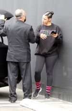 JORDIN SPARKS Leaves Dance Practice in Los Angeles 10/14/2022