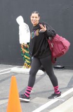 JORDIN SPARKS Leaves Dance Practice in Los Angeles 10/14/2022