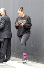 JORDIN SPARKS Leaves Dance Practice in Los Angeles 10/14/2022