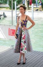 JULIANNE NICHOLSON Arrives at Palazzo del Casino on Lido in Venice 09/08/2022