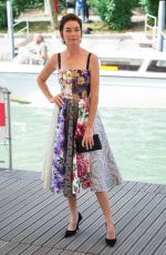 JULIANNE NICHOLSON Arrives at Palazzo del Casino on Lido in Venice 09/08/2022