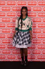 JUSTINE SKYE at Kenzo Fashion Week Party in Paris 09/30/2022