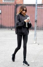 KAIA GERBER Leaves a Gym in Los Angeles 10/13/2022