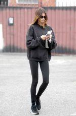 KAIA GERBER Leaves a Gym in Los Angeles 10/13/2022
