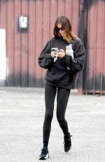 KAIA GERBER Leaves a Gym in Los Angeles 10/13/2022
