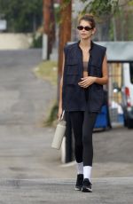 KAIA GERBER Leaves Intense Workout at a Gym in Los Angeles 09/30/2022
