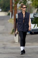 KAIA GERBER Leaves Intense Workout at a Gym in Los Angeles 09/30/2022