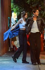 KAIA GERBER Night Out with Friends at La Poubelle in Hollywood 09/29/2022