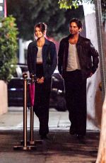 KAIA GERBER Night Out with Friends at La Poubelle in Hollywood 09/29/2022
