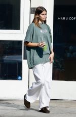 KAIA GERBER Out for Coffee in Los Angeles 10/12/2022
