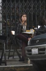 KAIA GERBER Out for Dinner with Friends in Los Angeles 10/09/2022