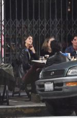 KAIA GERBER Out for Dinner with Friends in Los Angeles 10/09/2022