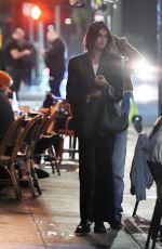 KAIA GERBER Out for Dinner with Friends in Los Angeles 10/09/2022