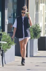 KAIA GERBER Out for Juice in Los Angeles 10/08/2022