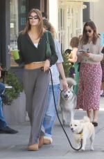 KAIA GERBER Out for Lunch with Friends in Los Feliz 10/09/2022
