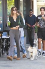 KAIA GERBER Out for Lunch with Friends in Los Feliz 10/09/2022