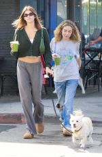 KAIA GERBER Out for Lunch with Friends in Los Feliz 10/09/2022