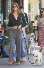 KAIA GERBER Out for Lunch with Friends in Los Feliz 10/09/2022