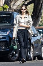 KAIA GERBER Out for Smoothie at Maru Coffee in Los Angeles 10/05/2022