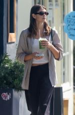 KAIA GERBER Out for Smoothie at Maru Coffee in Los Angeles 10/05/2022