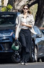 KAIA GERBER Out for Smoothie at Maru Coffee in Los Angeles 10/05/2022