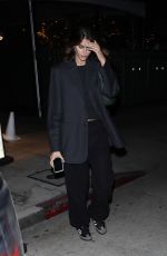 KAIA GERBER Out to Dinner at Giorgio Baldi in Santa Monica 10/16/2022