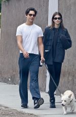 KAIA GERBER Out with a Friend in Los Angeles 10/13/2022