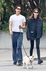 KAIA GERBER Out with a Friend in Los Angeles 10/13/2022