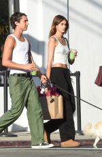 KAIA GERBER Out with a Friend in Los Feliz 10/20/2022