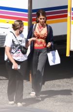 KAIA GERBER Prepares to Film at Biltmore Hotel in Los Angeles 09/30/2022