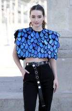 KAITLYN DEVER at Louis Vuitton Show at Paris Fashion Week 10/04/2022